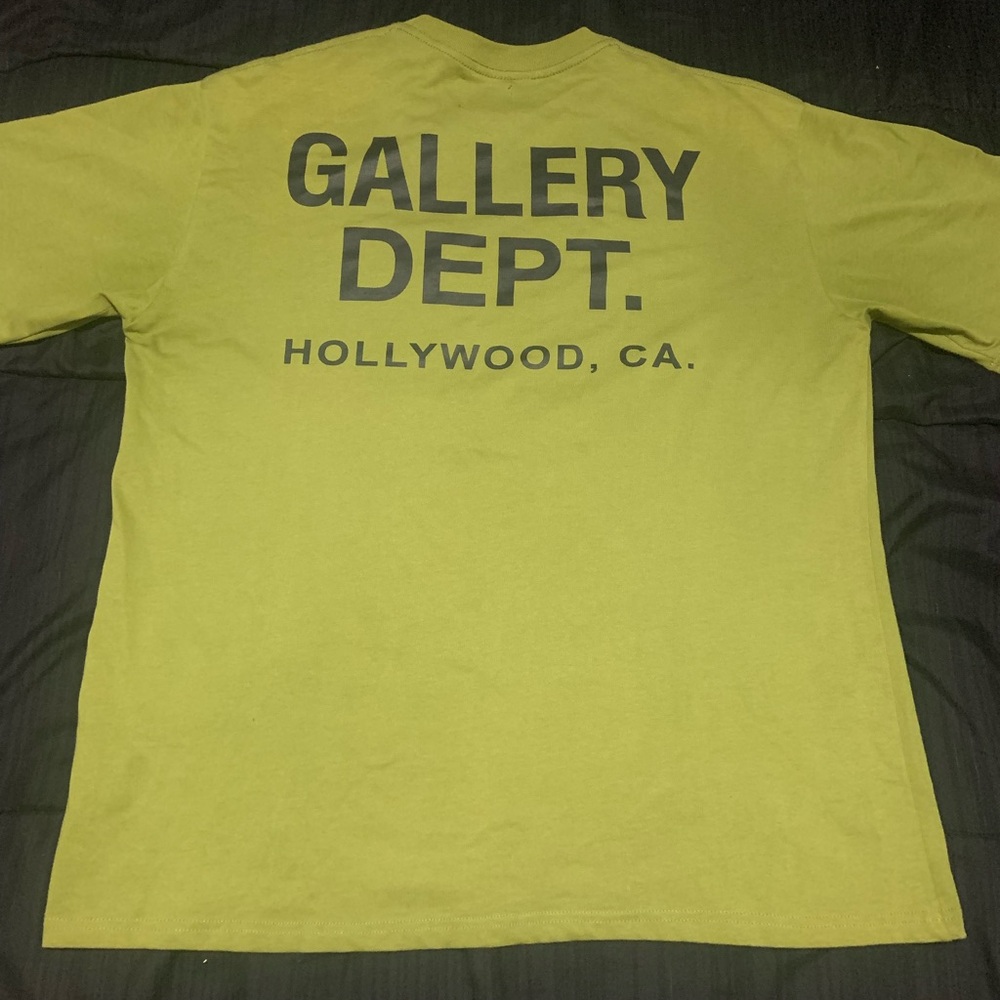 Gallery Dept Green Short Sleeve Tee